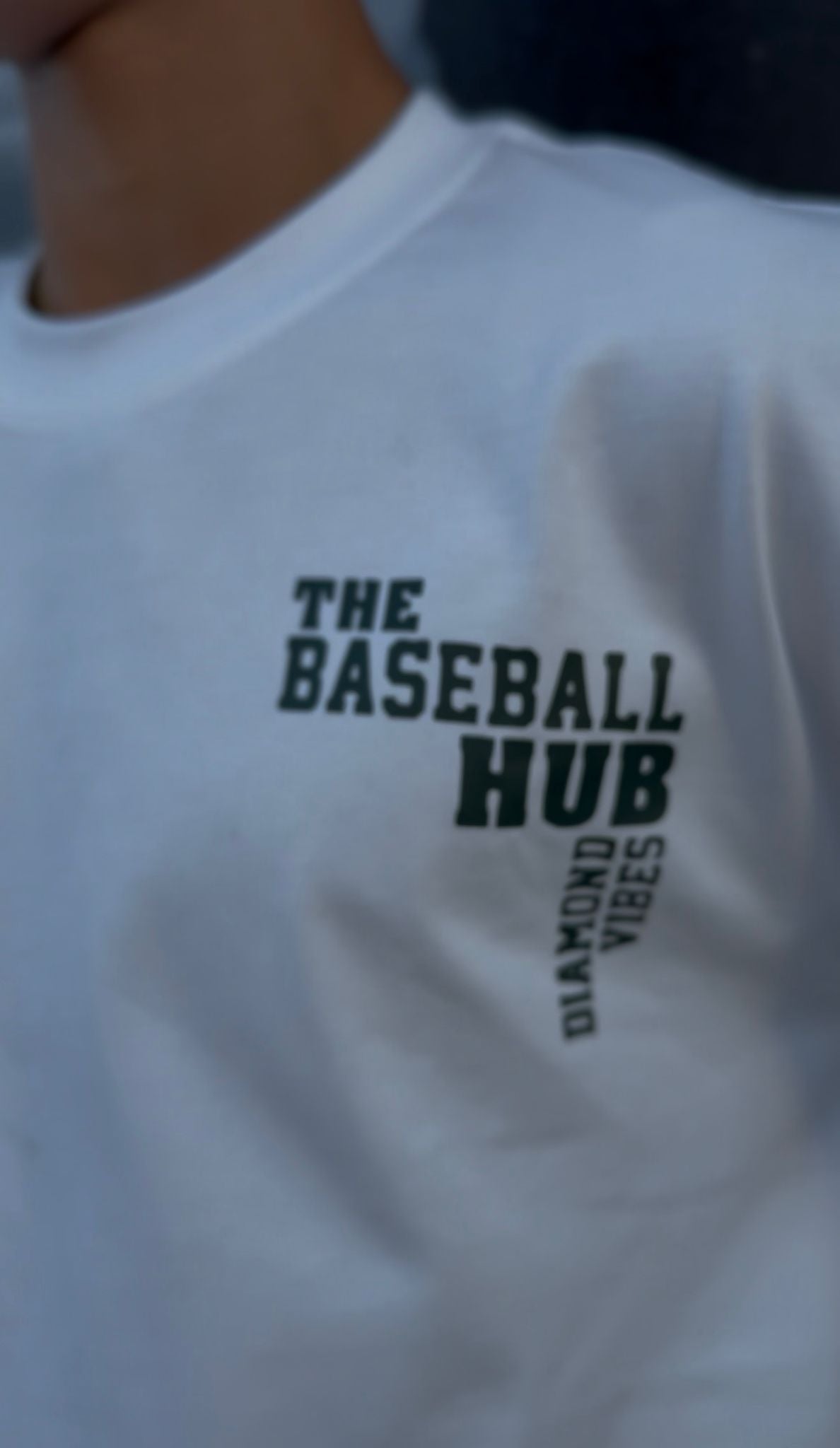 Drippy Cap | White & Green Oversized T shirt